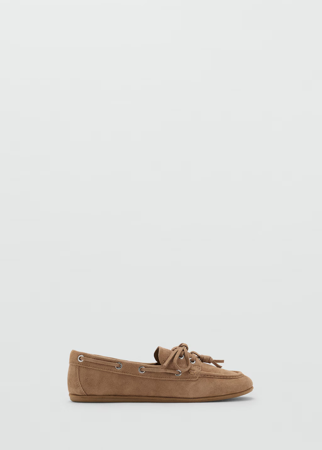 Deck shoes with laces - Women | MANGO United Kingdom | MANGO (UK)