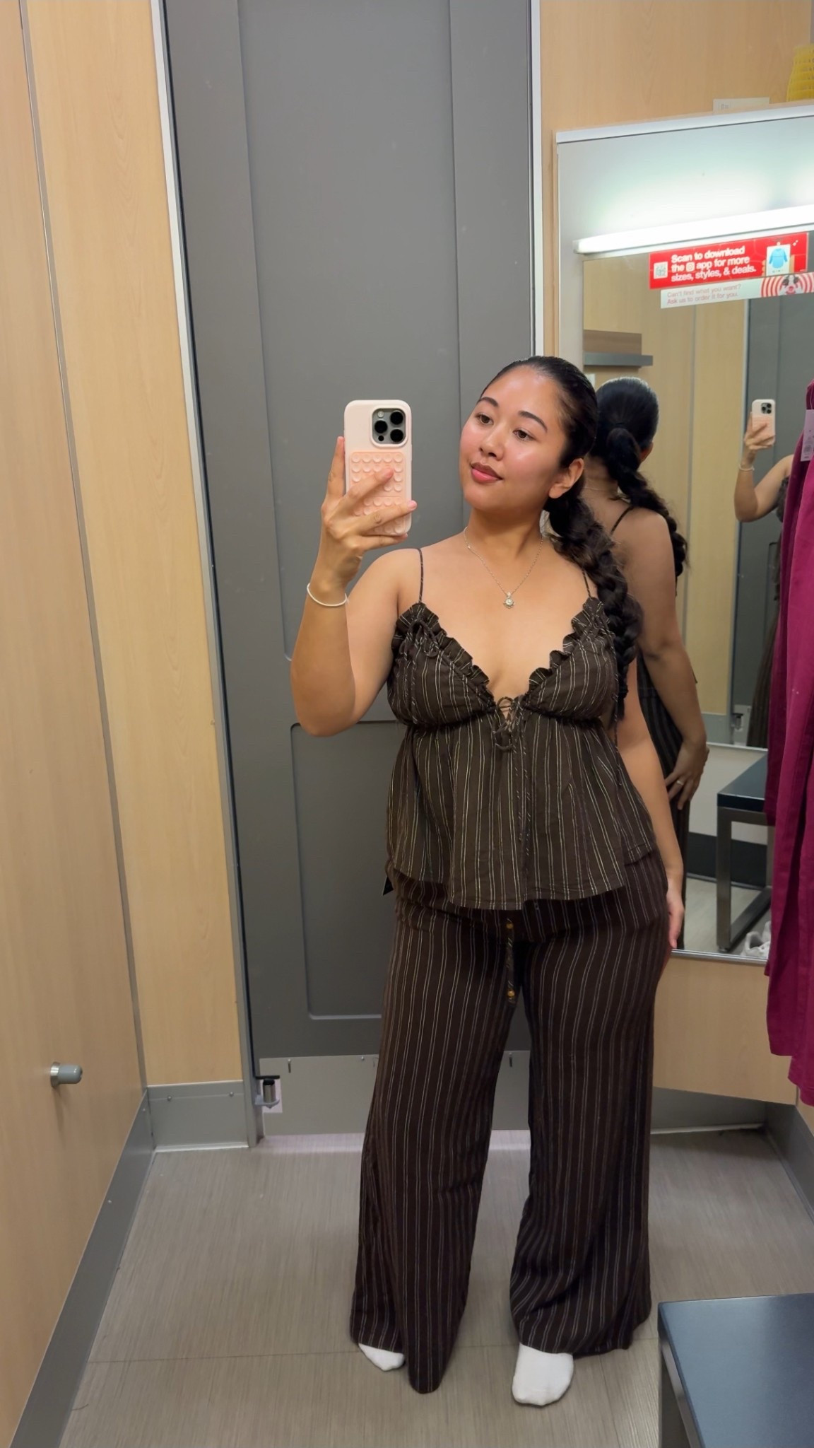 Size S top
Size M bottomm