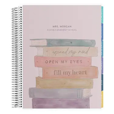 Books of Wisdom Teacher Lesson Planner | Erin Condren | Erin Condren