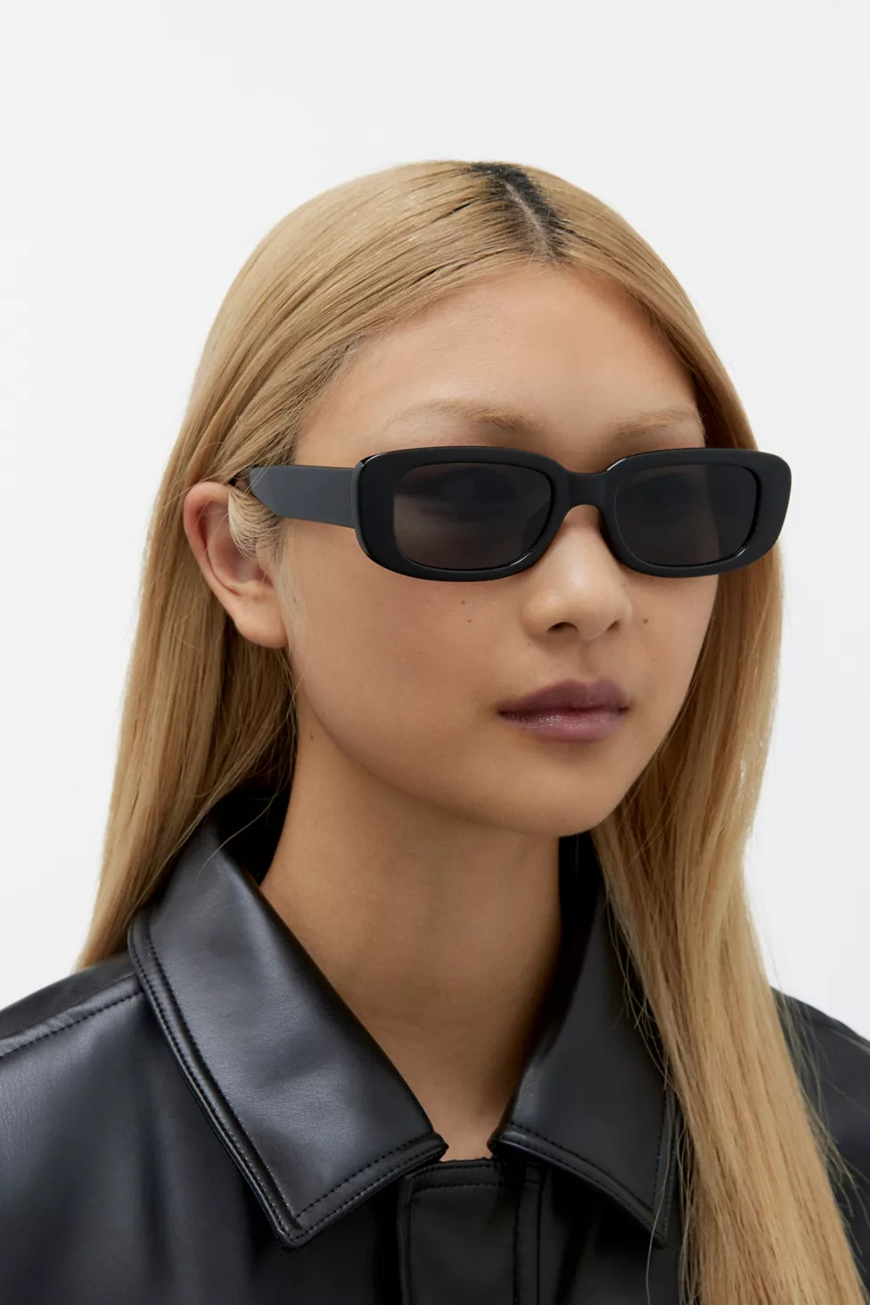 Marin Plastic Rectangle Sunglasses | Urban Outfitters (US and RoW)