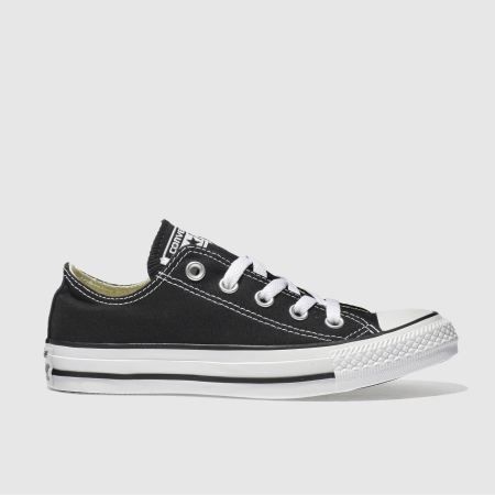 Womens Black Converse All Star Ox Trainers | schuh | Schuh