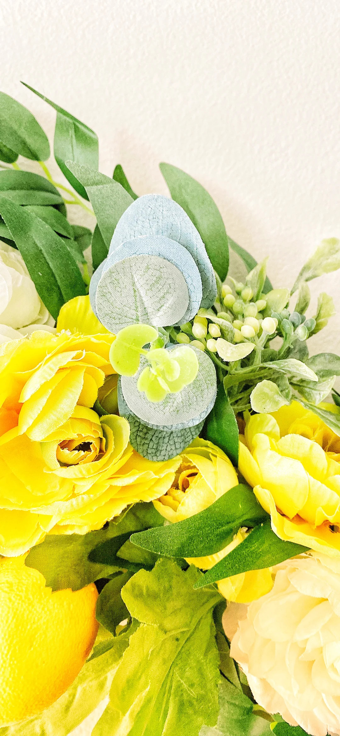 Lemon Poppy Spring & Summer Wreath | Journey Decor
