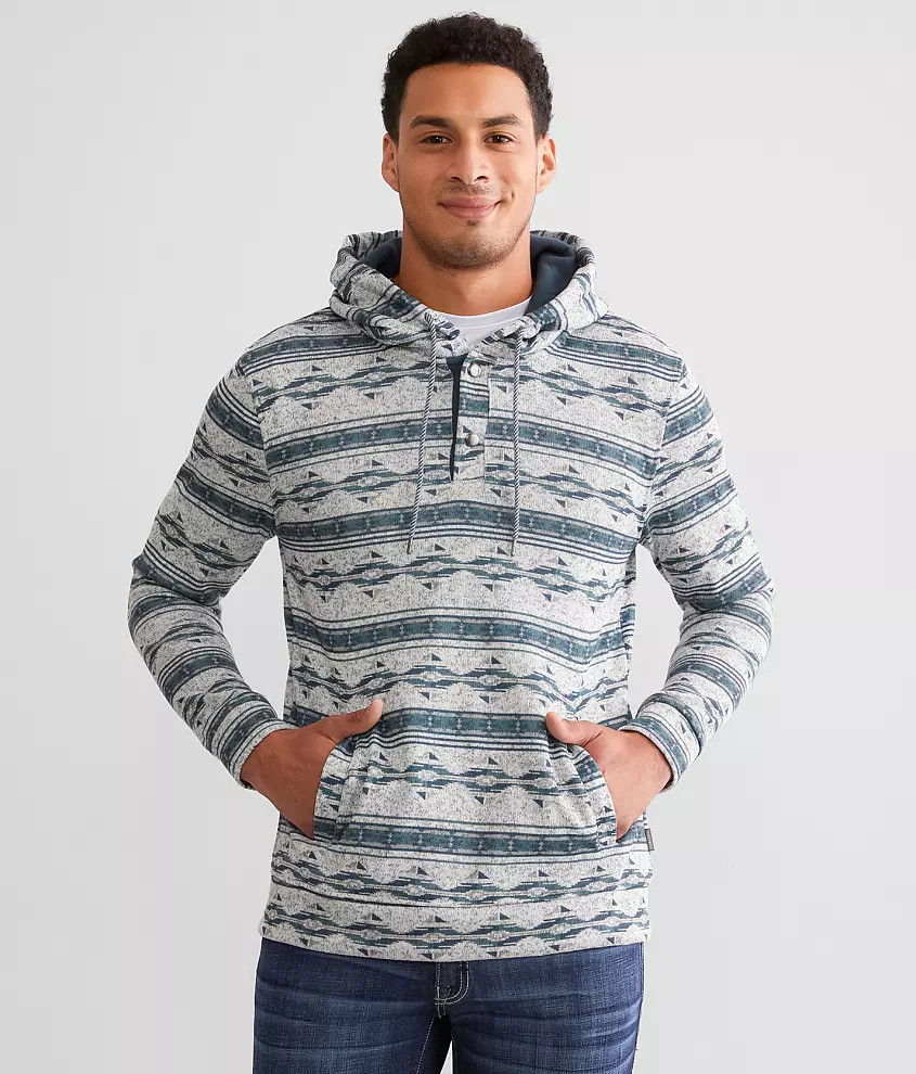 Southwestern Henley Hoodie | Buckle