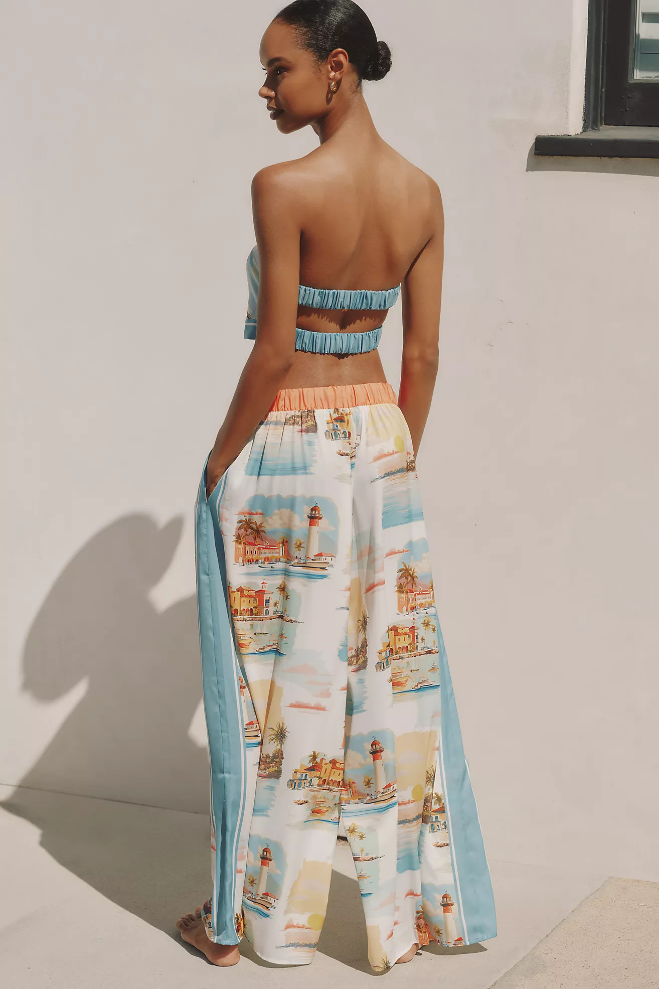 Celandine Scarf Strapless Top | Anthropologie (US)