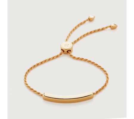 Linear Chain Bracelet | Monica Vinader (Global)