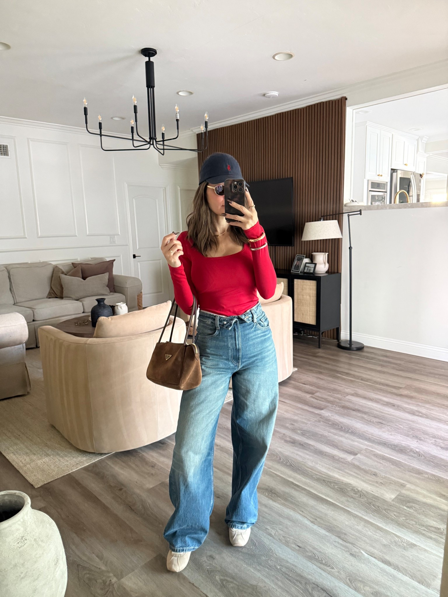 Basics but elevated ❤️ small in top /
0 in jeans )they run big) 

#LTKmomlife #LTKgrwm #LTKootd