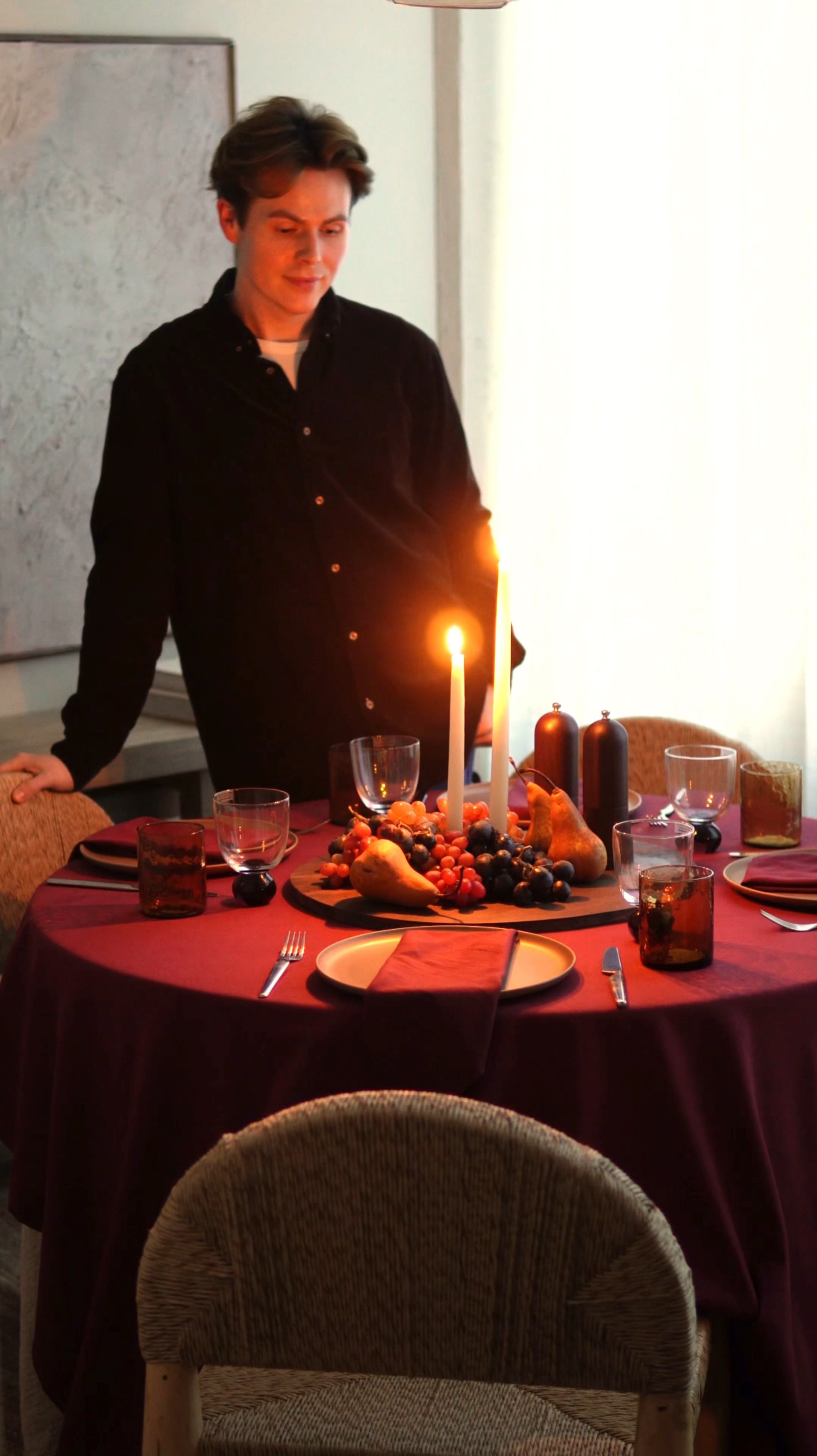 The perfect cosy, elegant and intimate winter dinner table 🍇

#LTKhome #LTKaustralia