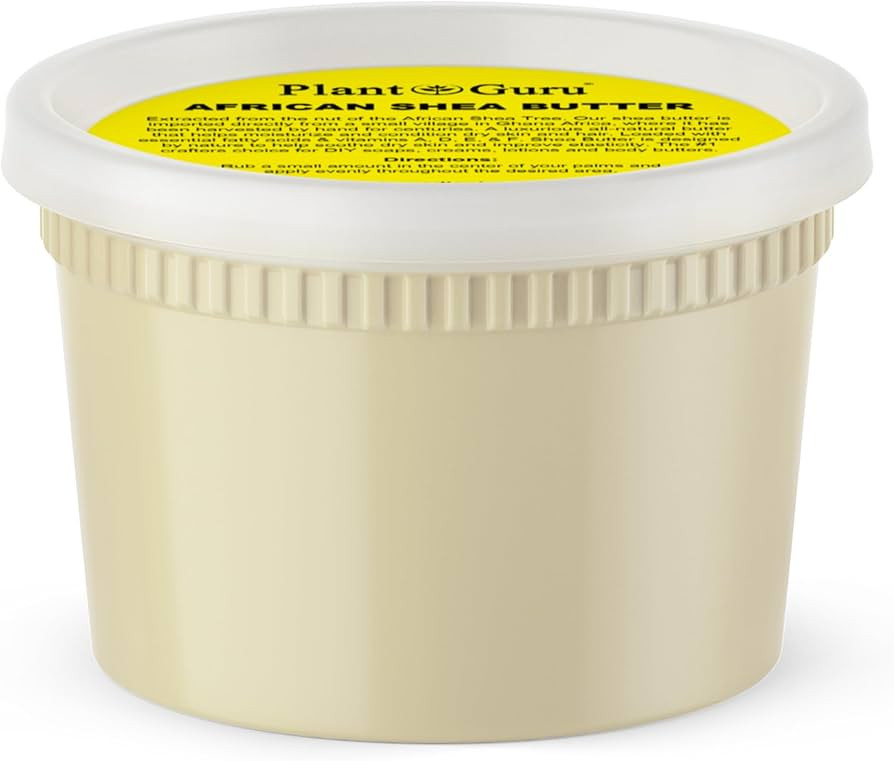 Raw African Shea Butter 16 oz. - 100% Pure Natural Unrefined IVORY - Ideal Moisturizer For Dry Sk... | Amazon (US)
