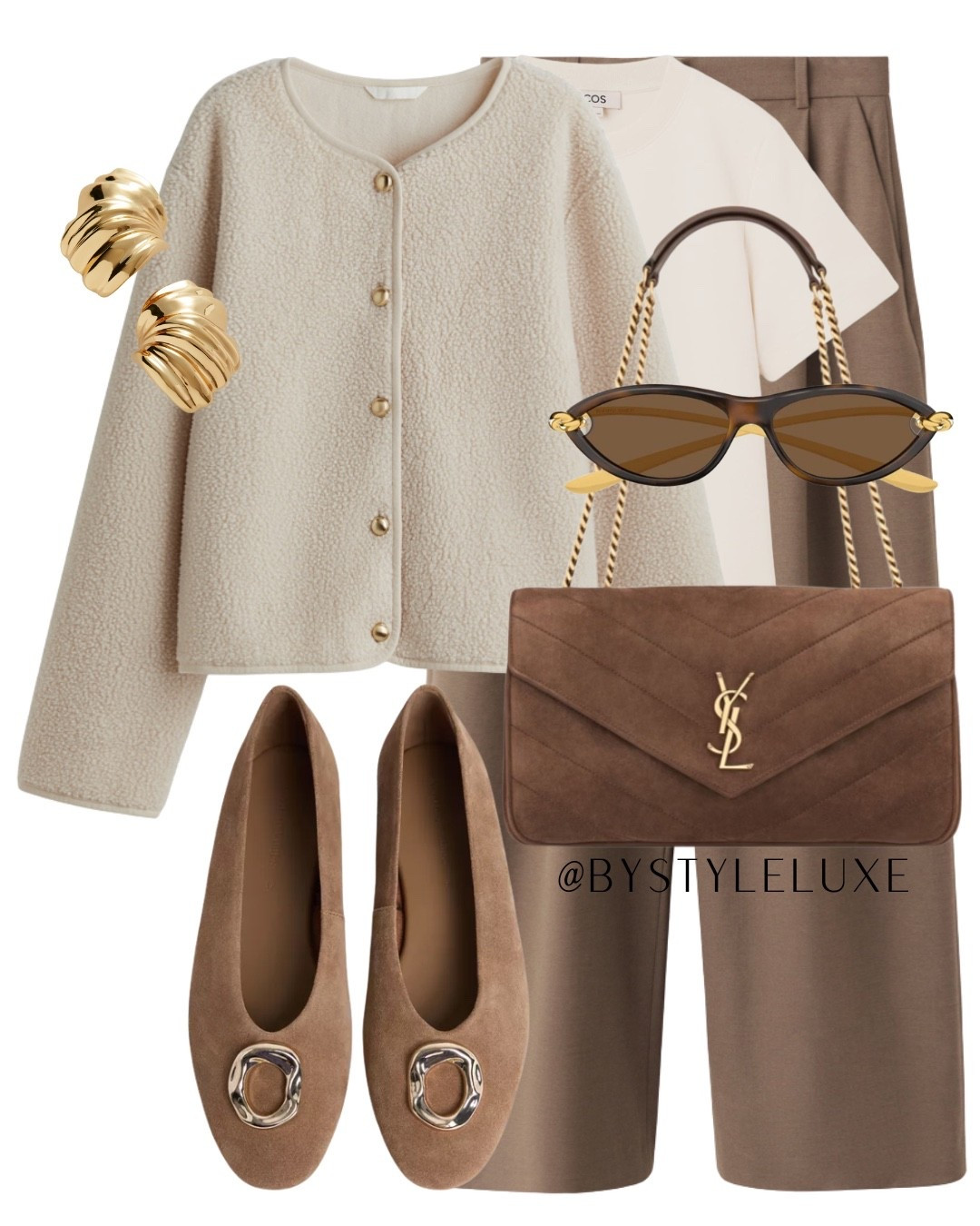 TEDDY JACKET - obsessed with this £22.99 jacket that’s perfect for autumn. Styled here with tailored trousers and flats for an everyday look that works for the office 

#autumnoutfit #workwear #teddyjacket 

#LTKshoes #LTKautumn #LTKworkwear