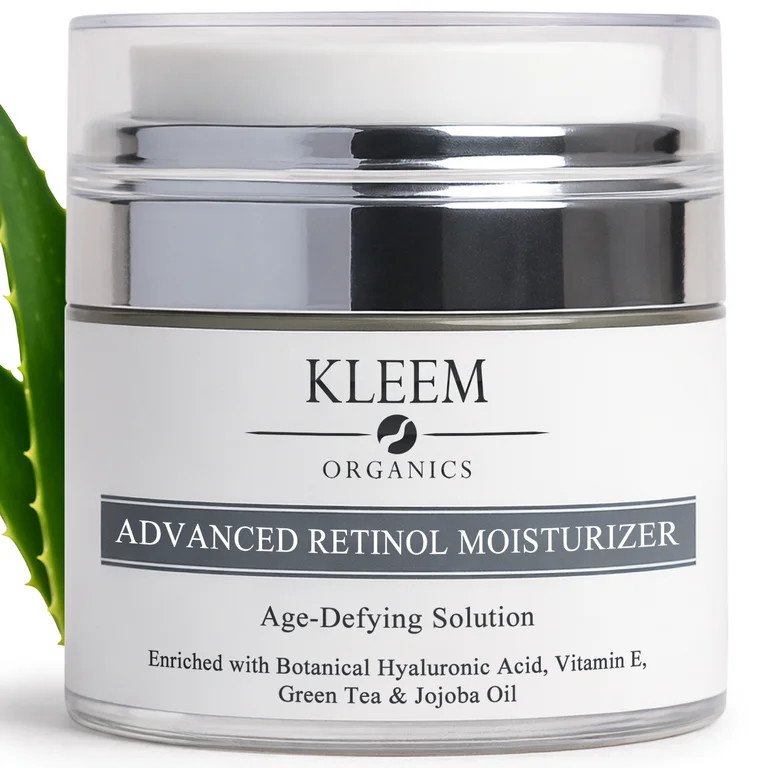 Kleem Organics Retinol Night Cream with Hyaluronic Acid & Collagen- Anti Aging Face Moisturizer t... | Walmart (US)
