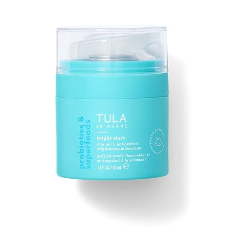 TULA Skin Care Bright Start Vitamin C Antioxidant Brightening Moisturizer | Lightweight Gel Cream... | Amazon (US)