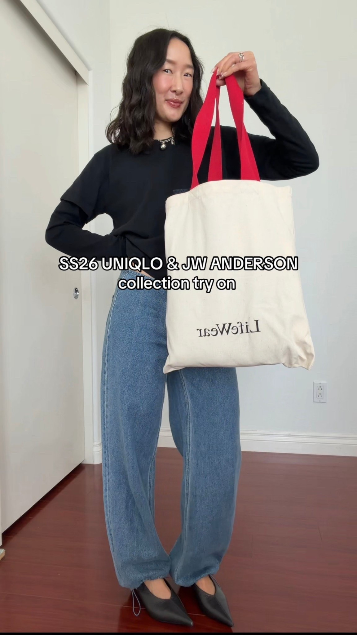 24 in jeans, xs in unisex color block tee, xs in black half zip, xxs in striped button up, xs in baby tee! 