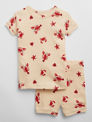 babyGap 100% Organic Cotton Lobster PJ Set | Gap Factory