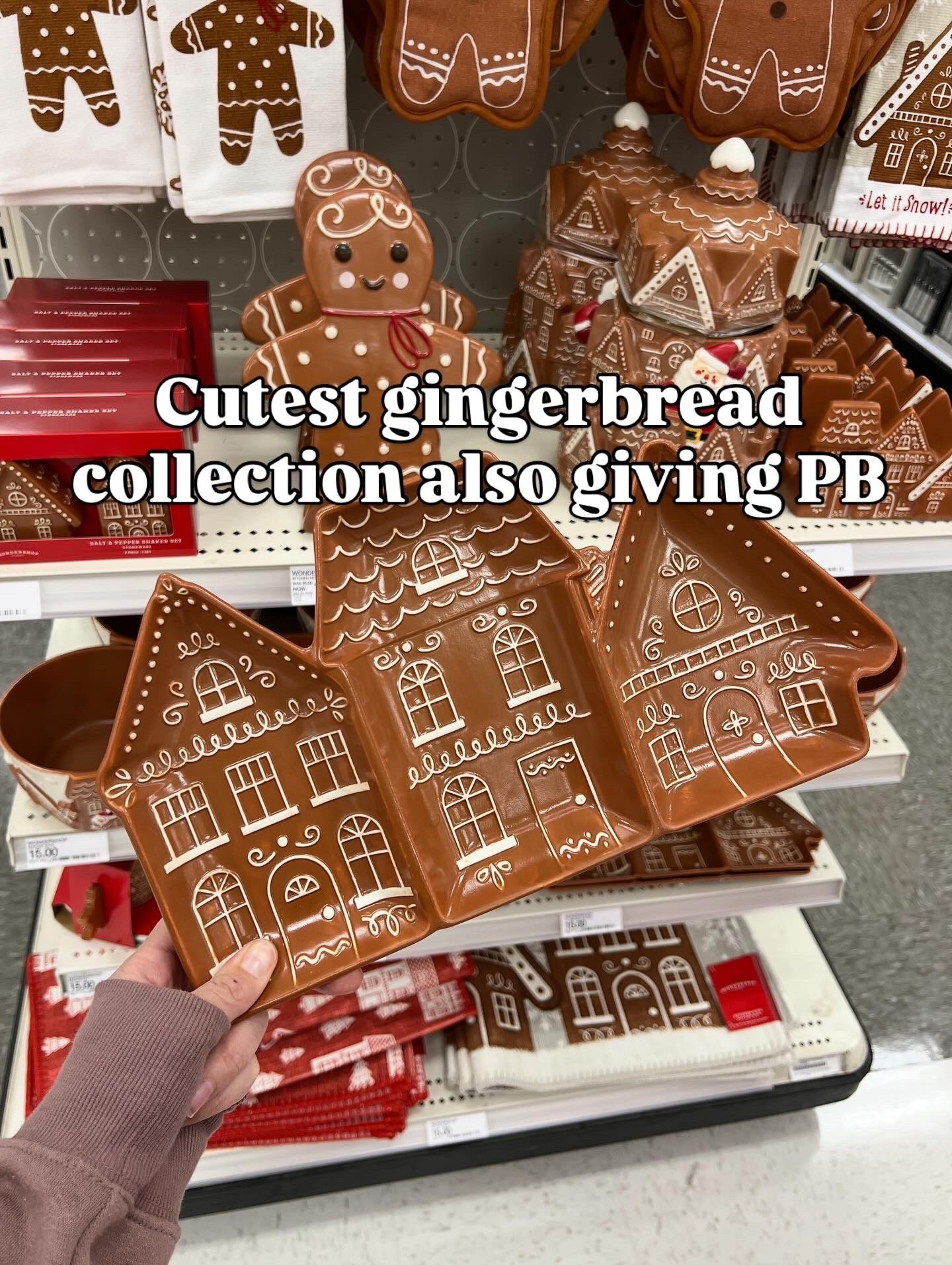 Gingerbread collection at Target, reminds me of the Pottery Barn one! #targetstyle 

#LTKStyleTip #LTKFindsUnder50 #LTKFindsUnder100