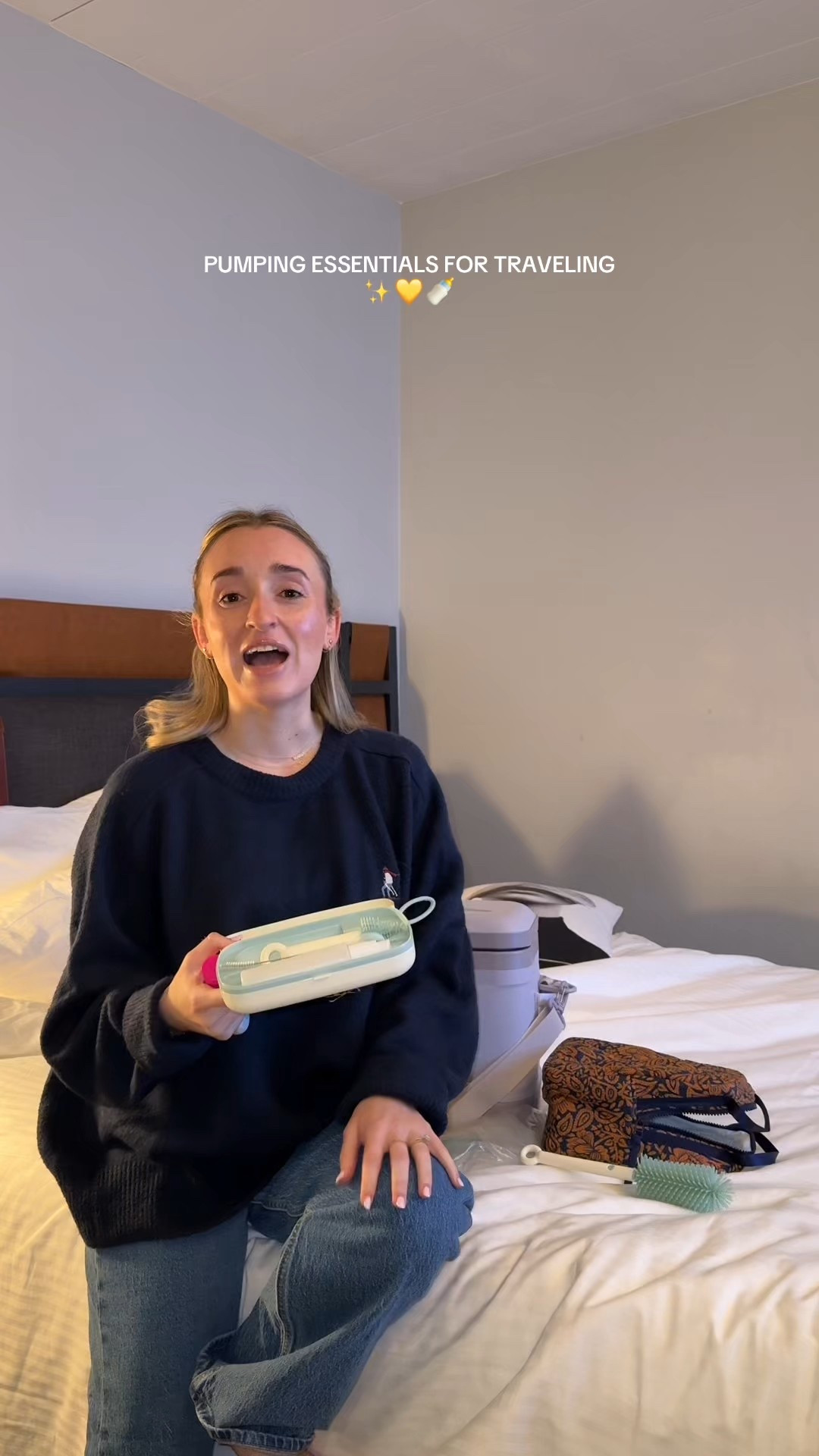 AND of course brought my Eufy wearable pumps🤍

#LTKTravel #LTKBaby #LTKmomlife