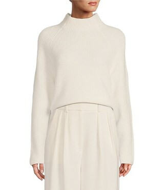 Antonio Melani Gabby Faux Alpaca Knit Mock Neck Dropped Long Sleeve Pullover Sweater | Dillard's | Dillard's
