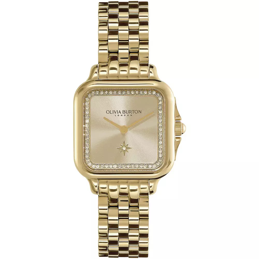 Buy Olivia Burton Gold Colour IP Stainless Steel Bracelet Watch | Womens watches | Argos | argos.co.uk