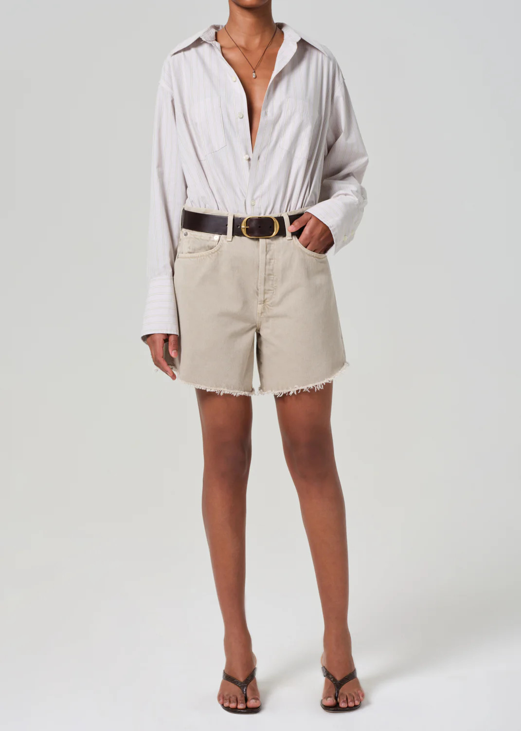 Marlow Long Vintage Short in Burnished Quart | Citizens of Humanity