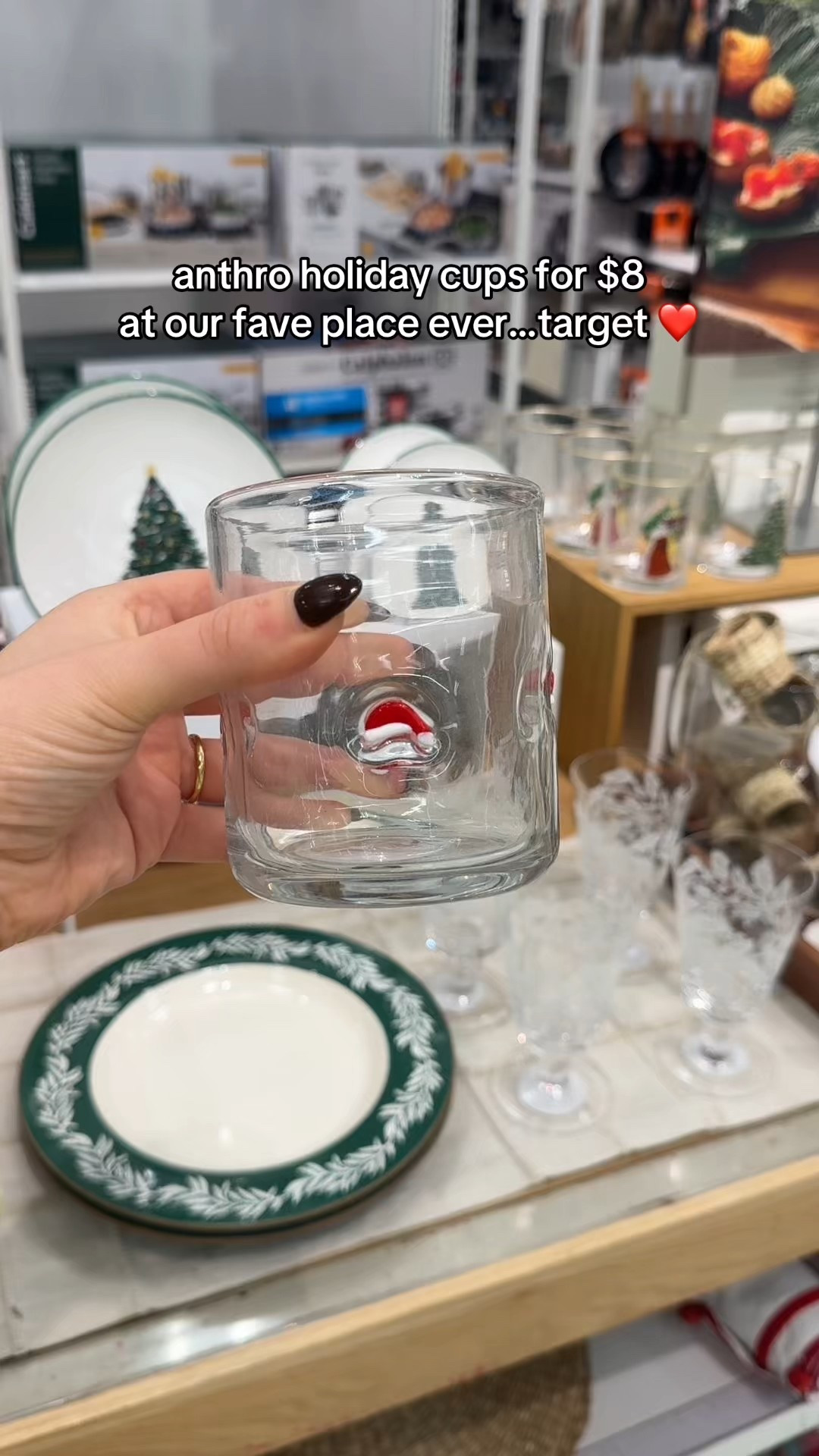 cutest holiday cups from target! anthro look for less 

Holiday decor, holiday items, Christmas, target finds

#LTKHoliday #LTKFindsUnder50 #LTKSeasonal