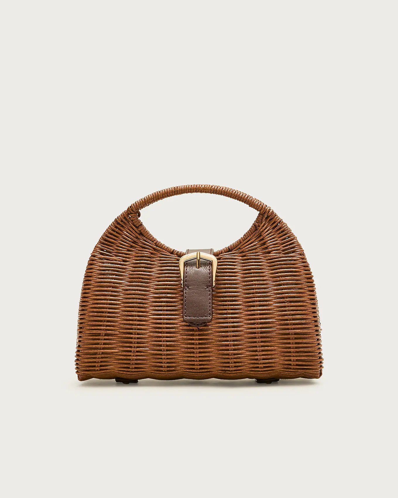 Handwoven rattan cage bag | J. Crew US