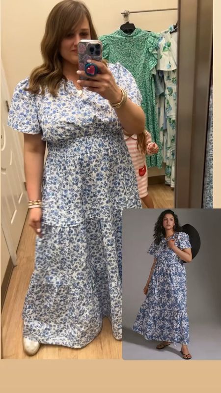 If you love the Anthro somerset dress but don’t love the price tag, I got you! This one is identical and under $60! 