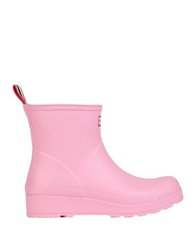 Hunter Woman Ankle boots Pink Size 7 Rubber | YOOX (US)