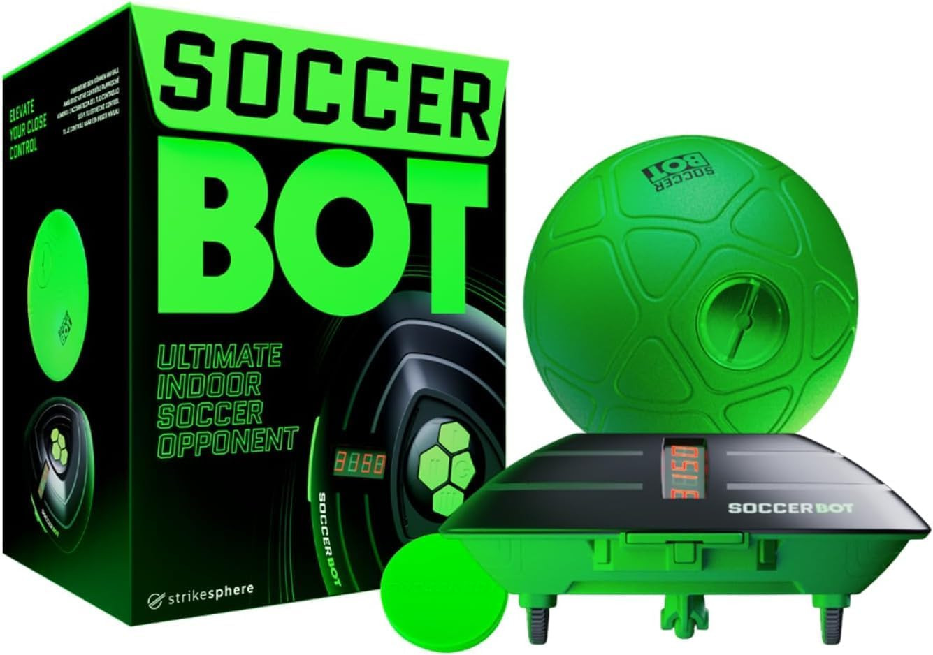 Smart Ball Soccer Bot - Ultimate Indoor Soccer Game with Score Tracker and Speed Modes, Soccer Training Toy | Amazon (US)