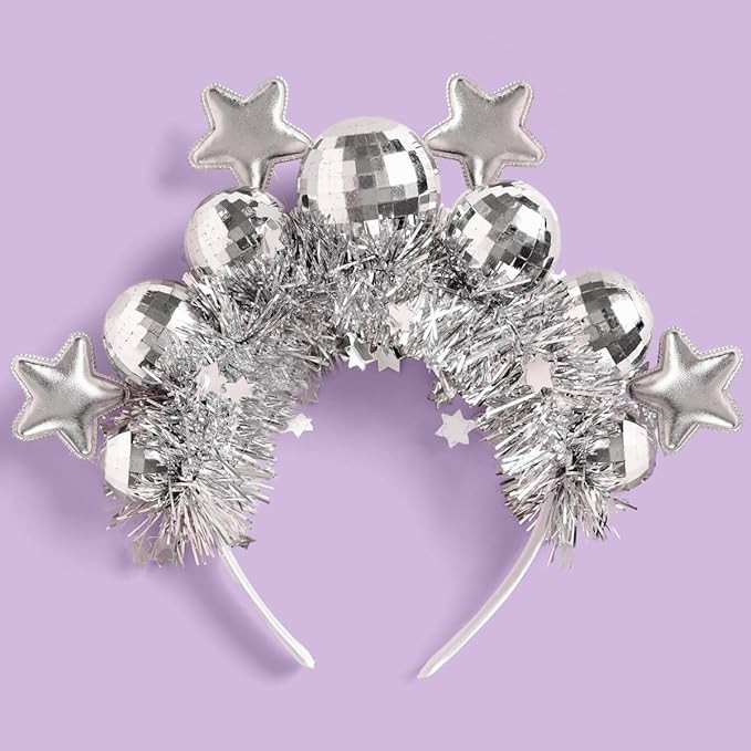 Disco Ball and Star Headband | Amazon (US)