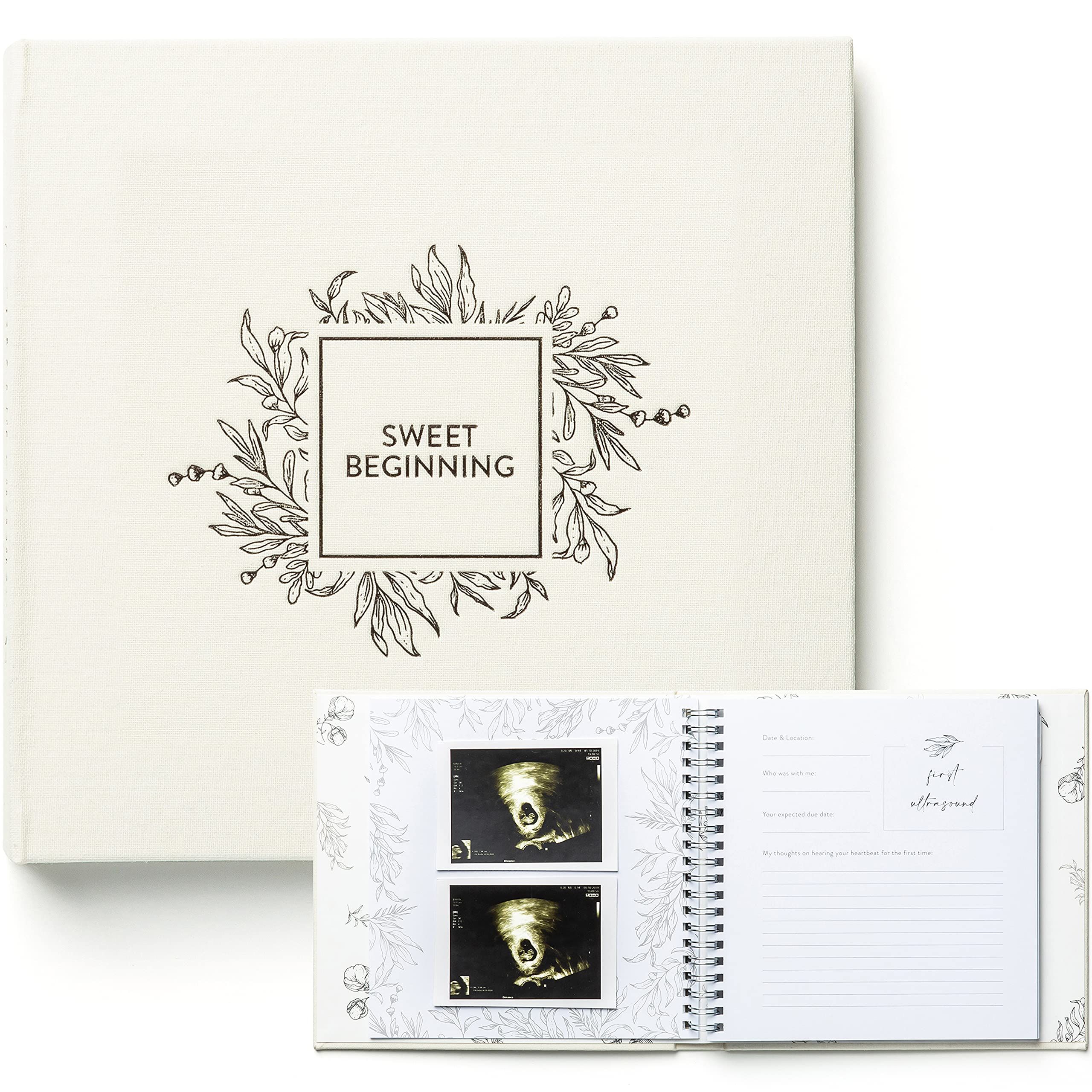 Keepsake Pregnancy Journal to Cherish Forever - A Pregnancy Book to Capture Every Milestone of Mom & | Amazon (US)