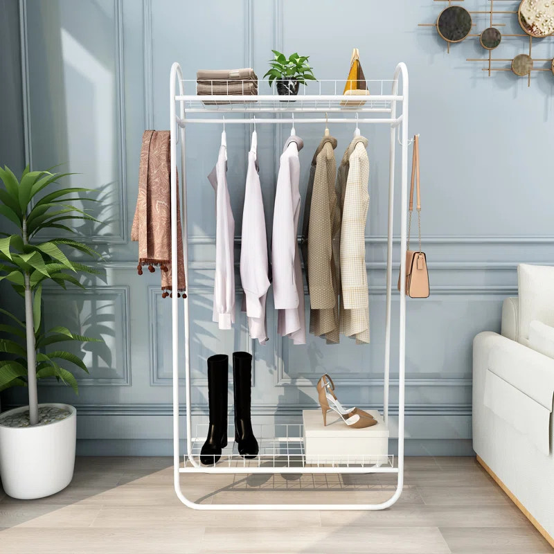 Rinehart 32.9'' Clothes Rack | Wayfair North America