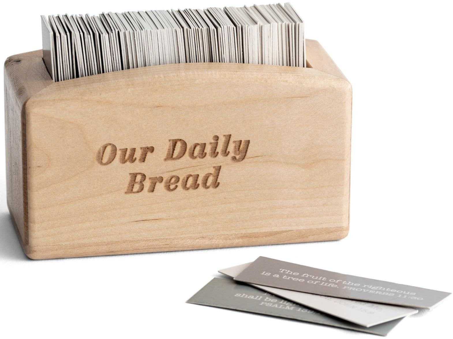 DaySpring - Our Daily Bread Wood Promise Box - 240 Promises from The Word of God - Sharable Scrip... | Amazon (US)