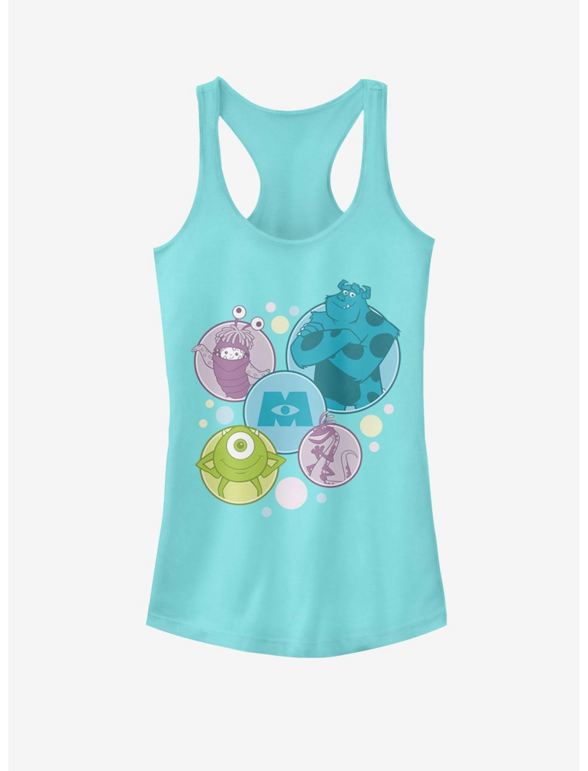 Disney Pixar Monsters Inc. Bubble Monsters Girls Tank | Hot Topic | Hot Topic