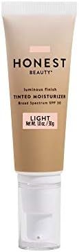 Honest Beauty Clean Corrective With Vitamin C Tinted Moisturizer Broad Spectrum SPF 30, Light | V... | Amazon (US)
