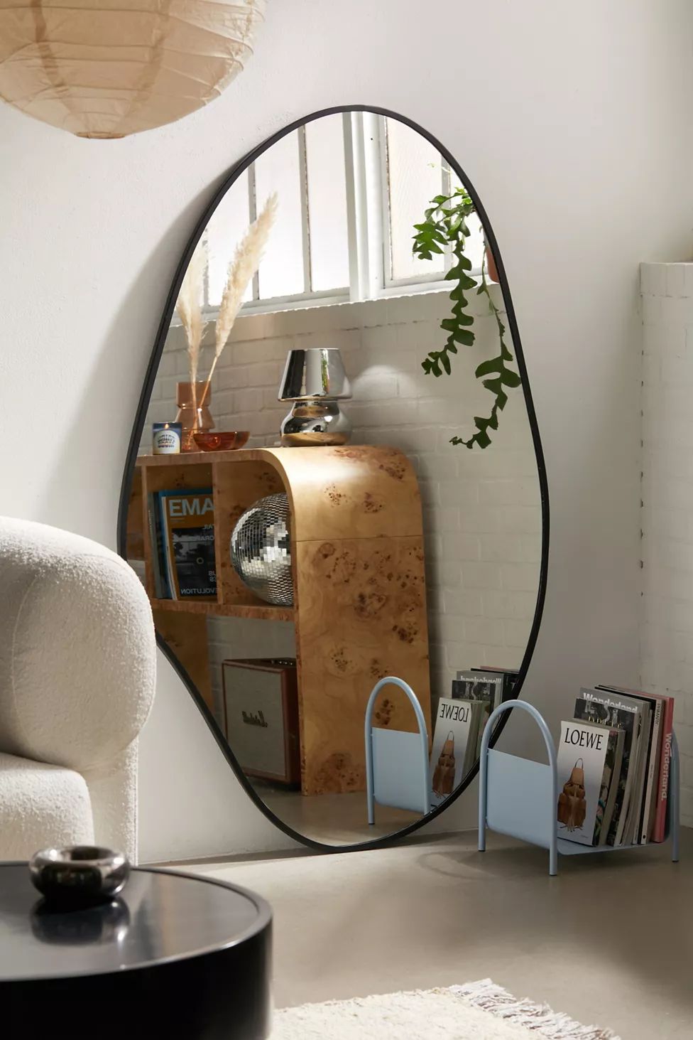 Aria Blob Floor Mirror | Urban Outfitters (US and RoW)