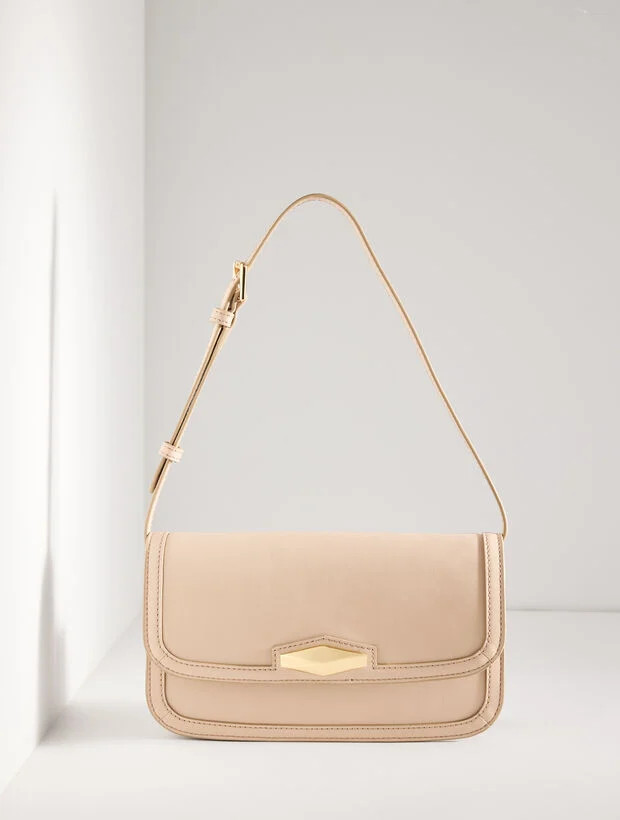 Nappa Shoulder Bag | Talbots