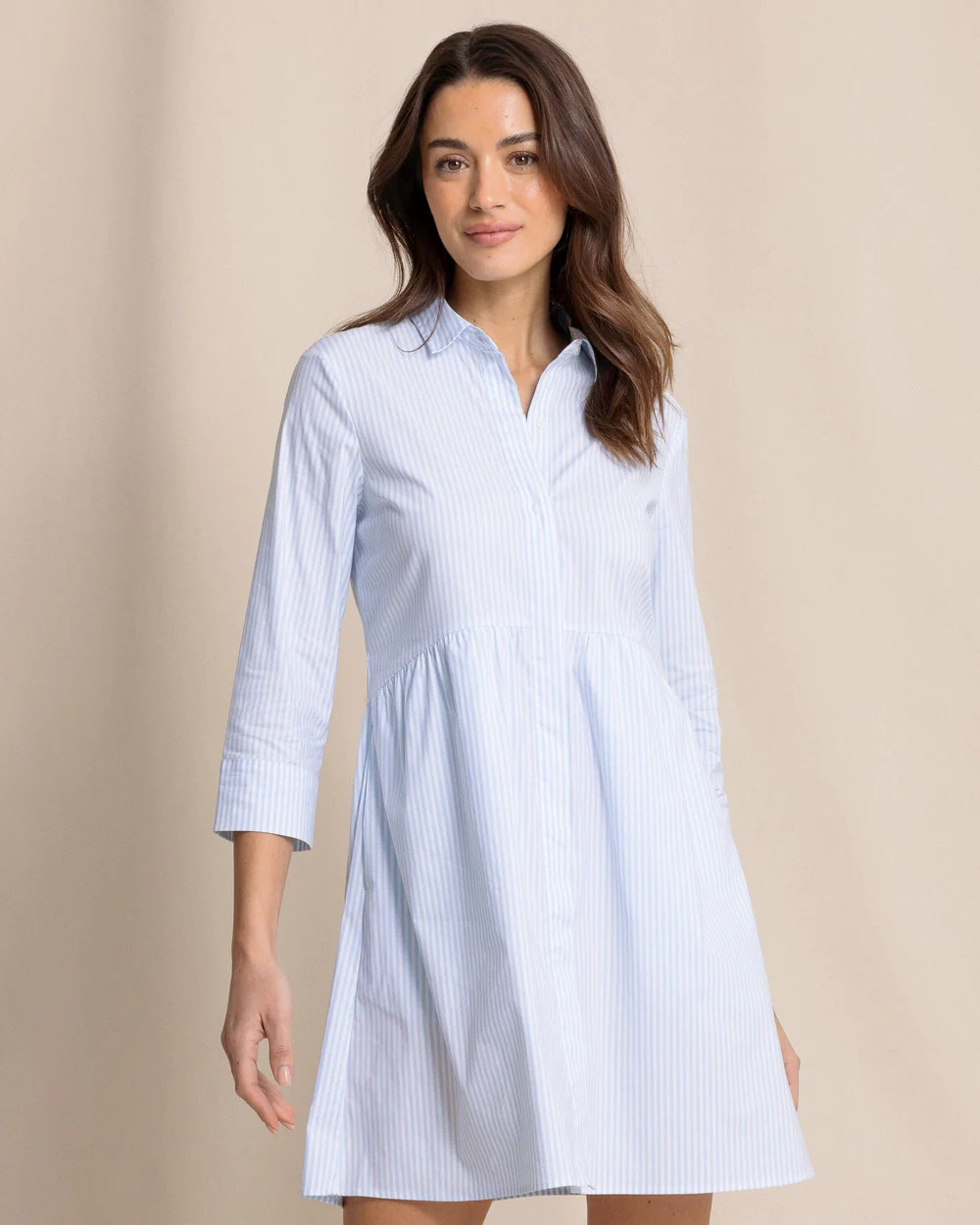Cara brrr°® Stripe Dress | Southern Tide