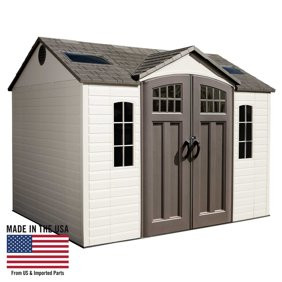 Lifetime 10' x 8' Side Entry Deluxe Shed | Walmart (US)