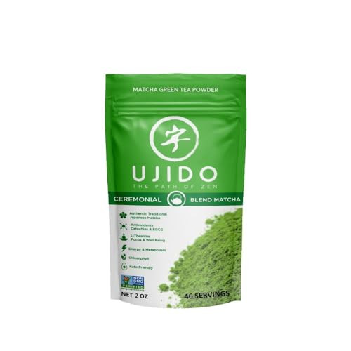 Ujido The Path of Zen Japanese Matcha Green Tea Powder Ceremonial Blend (2 oz) | Amazon (US)