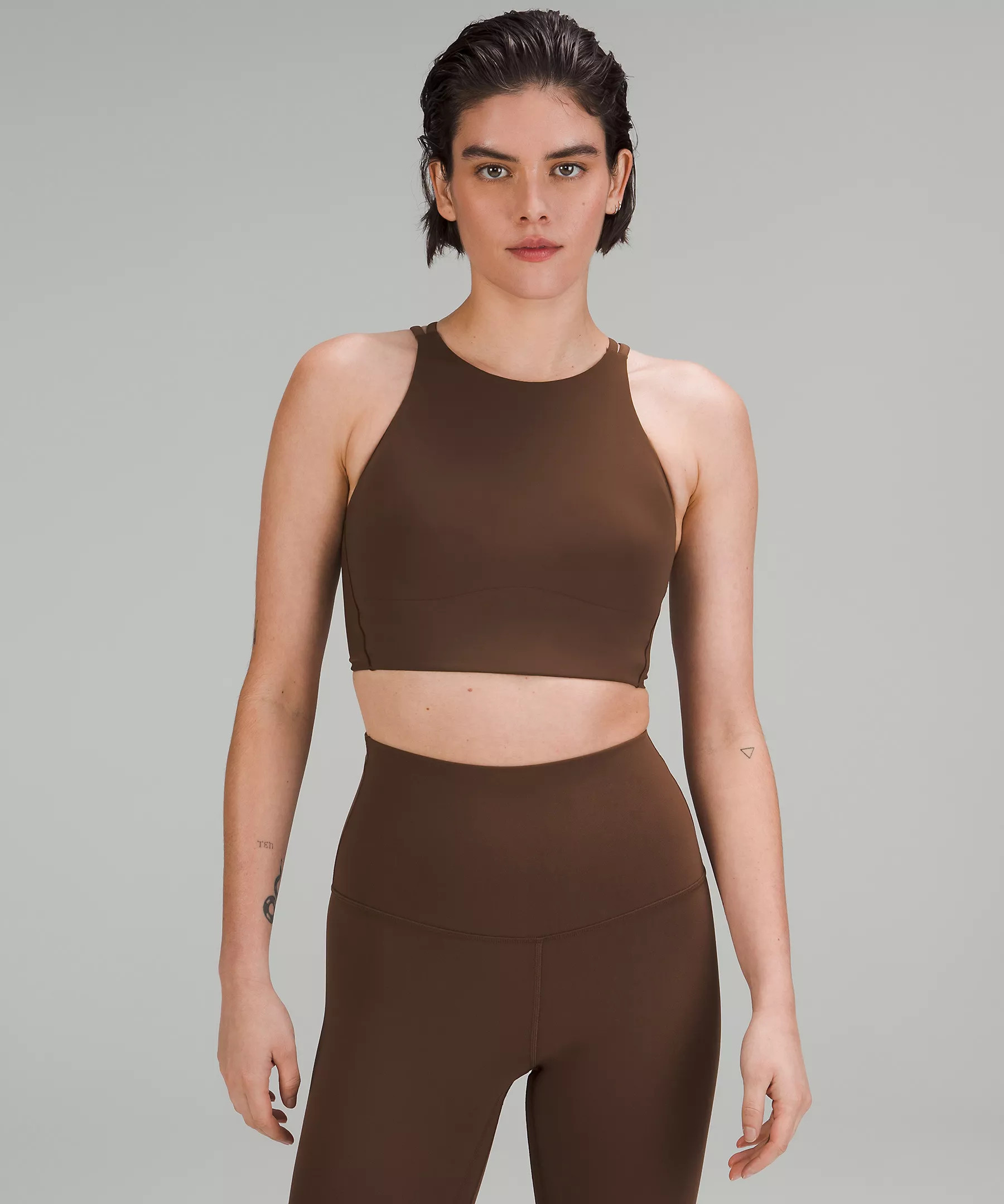 Like a Cloud High-Neck Longline Bra | Lululemon (US)