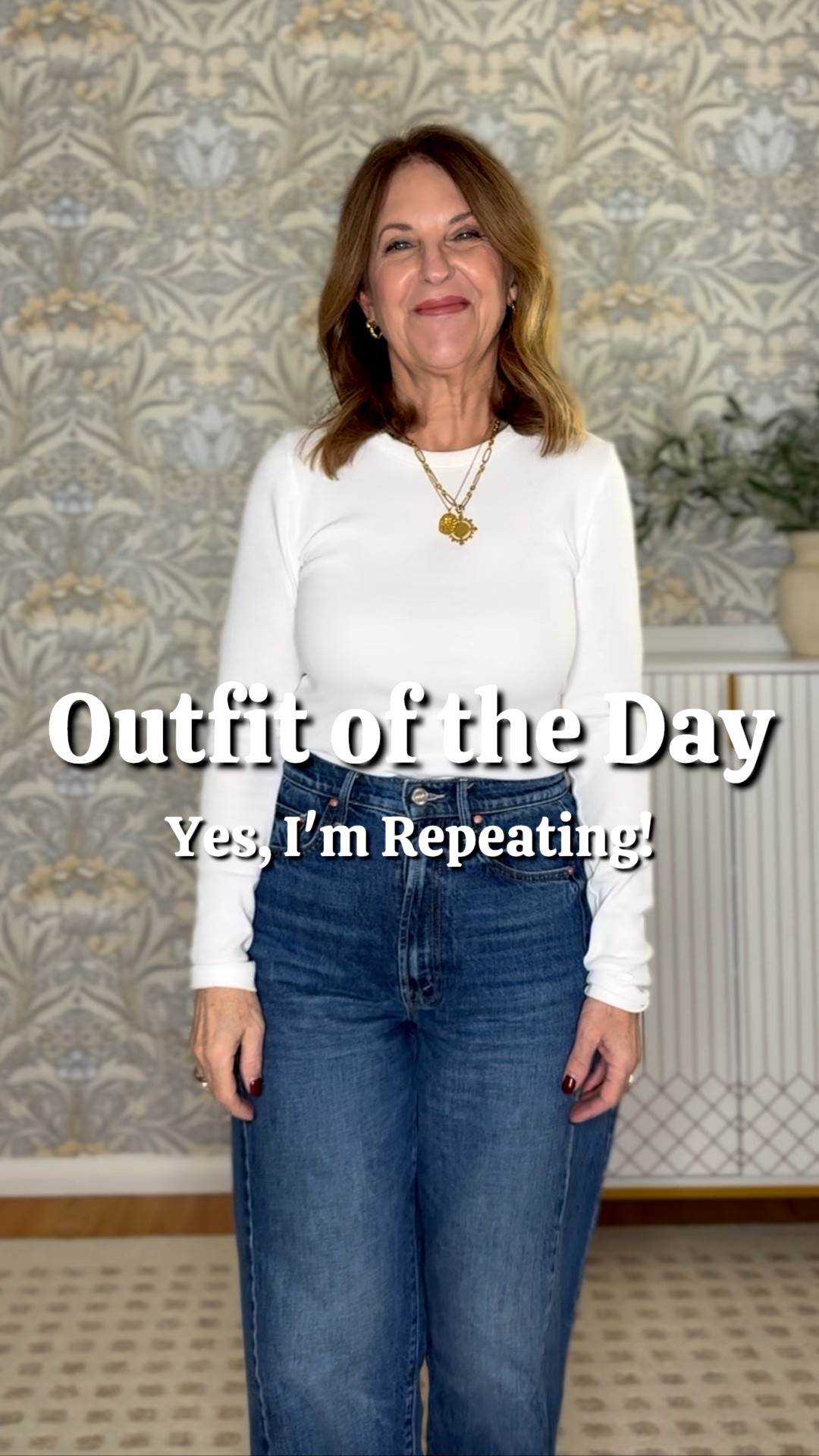Outfit of the day – yes, I’m repeating.

These are neutral basics I wear often – neutral but never boring. I like knowing each piece can be styled several ways. That’s how I create outfits that feel easy, polished, and wearable.

This is my casual Friday look – simple, comfortable, and something you can wear often. 

If you’re heading into 2026 looking for updated classics with an easy, casual–chic feel, you’re in the right place. Follow along, I’d love to have you here.

#LTKootd #LTKOver40 #LTKgrwm