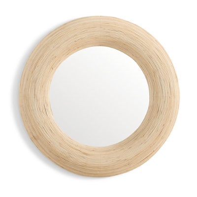 Round Rattan Mirror - Grandin Road | Grandin Road