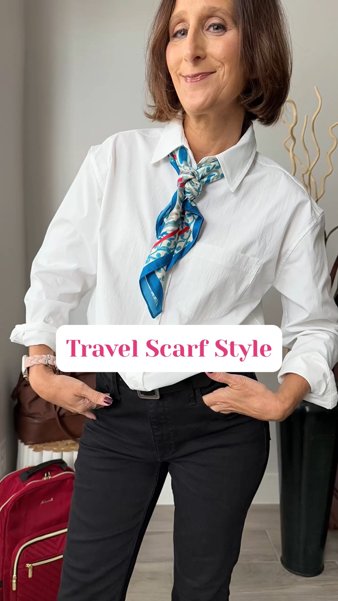 Scarves don’t take much space in a suitcase, but can totally change up your looks everyday of a trip. So many patterns so few trips 🤗

#LTKStyleTip #LTKTravel