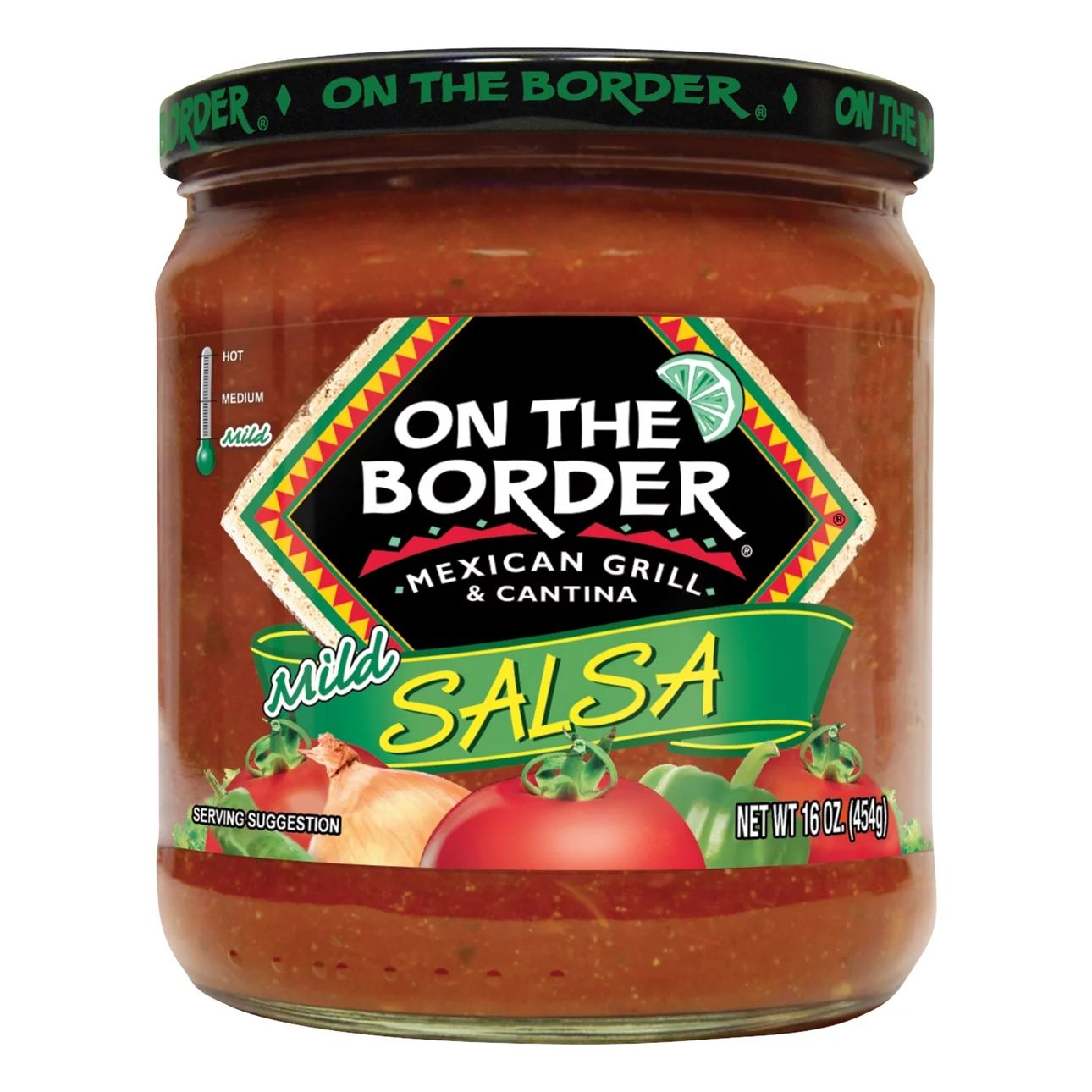 16 oz On The Border Mild Salsa | Walmart (US)