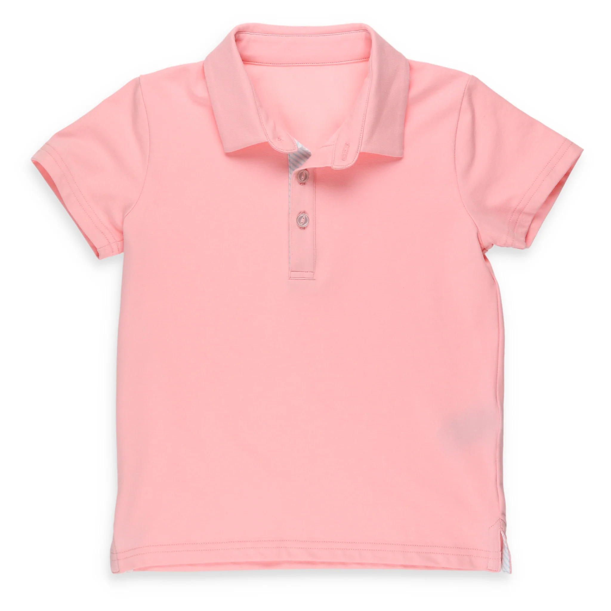 Pink Knit Polo - Shrimp and Grits Kids | Shrimp and Grits Kids