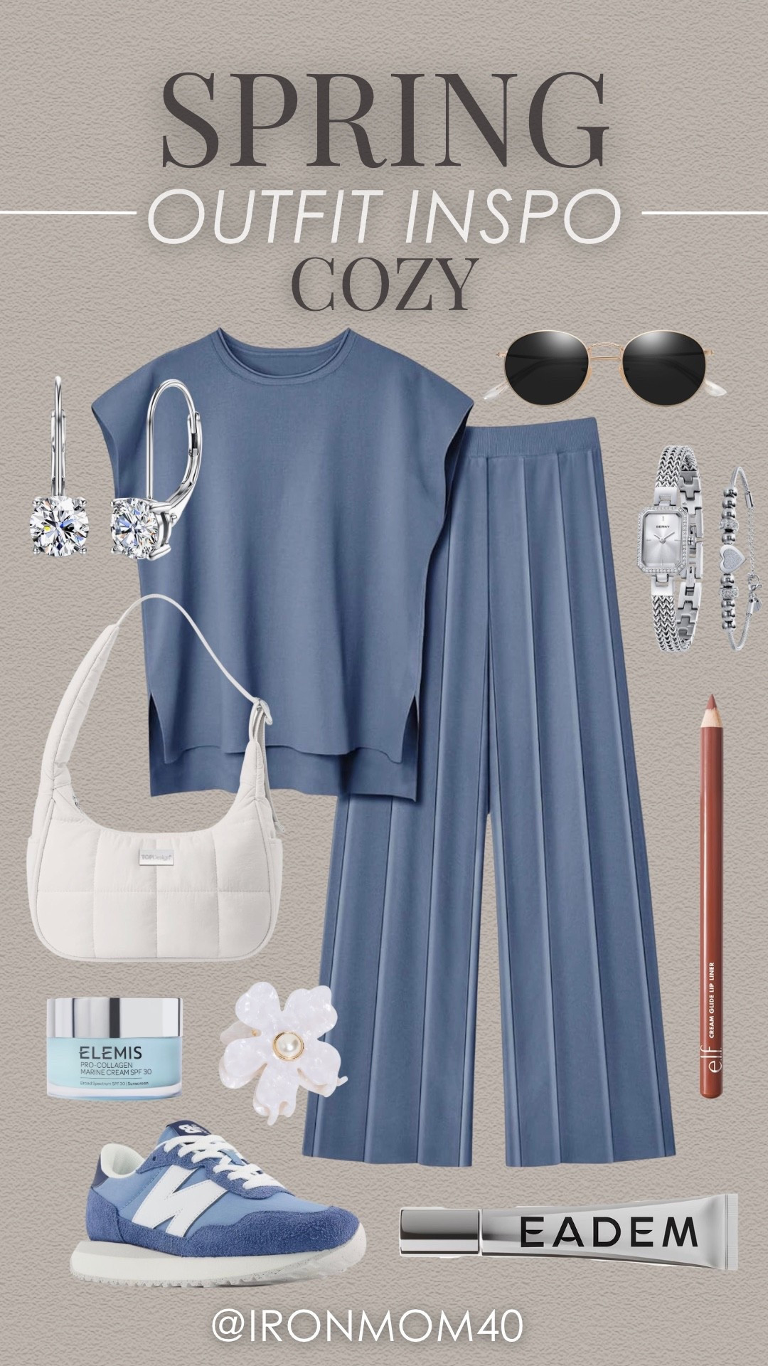 Spring outfit inspo that's cozy and chic. Perfect for a day out!

#LTKgrwm #LTKMidsize #LTKootd