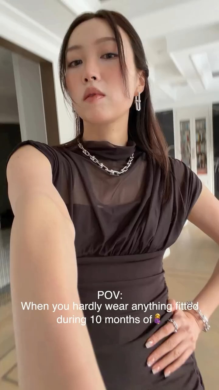 POV: when you hardly wear anything fitted during 10 months of🤰 

 #LTKbeauty #LTKstyletip #LTKdresses