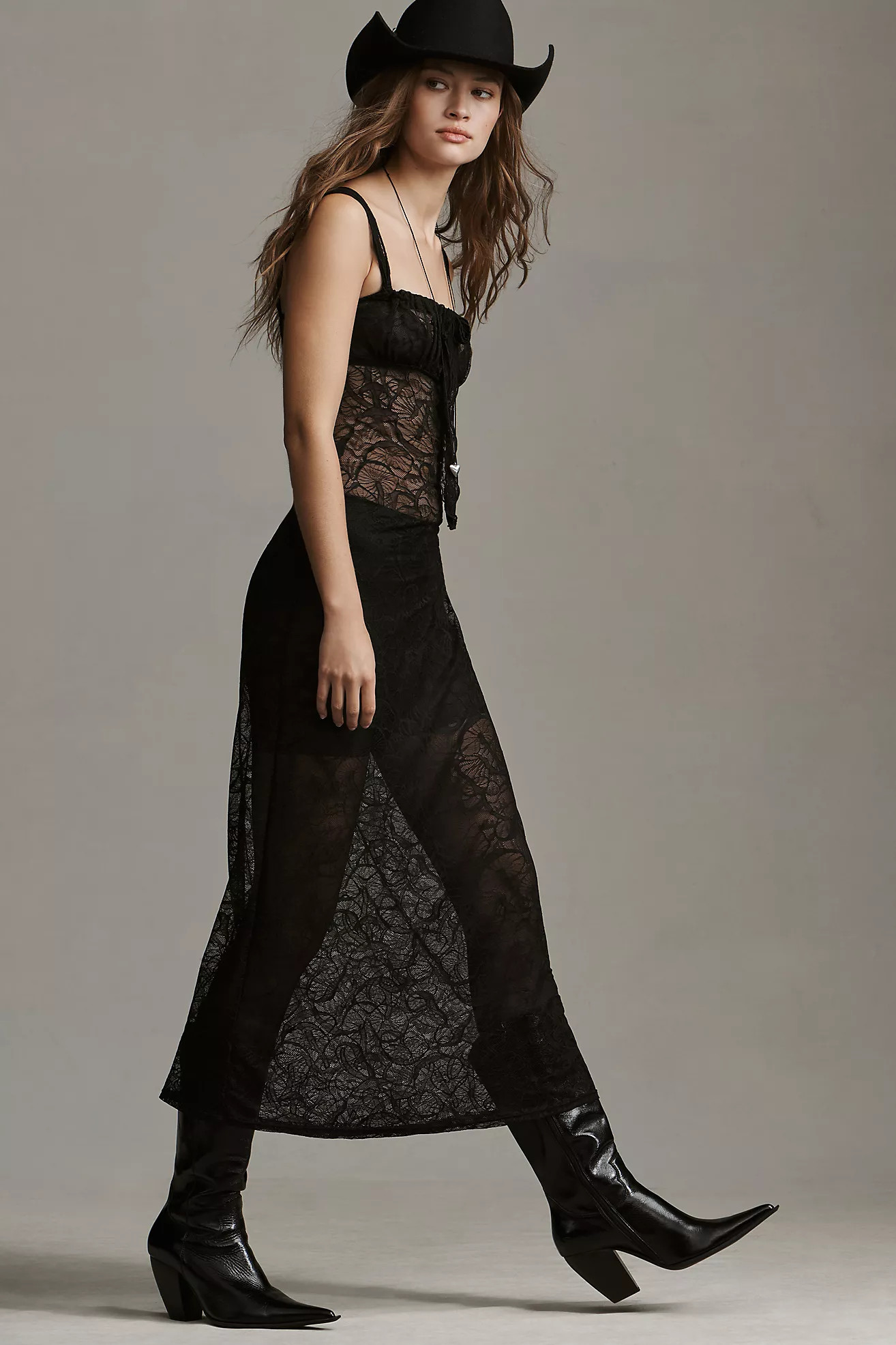Only Hearts Mushroom Lace Slip Dress | Anthropologie (US)