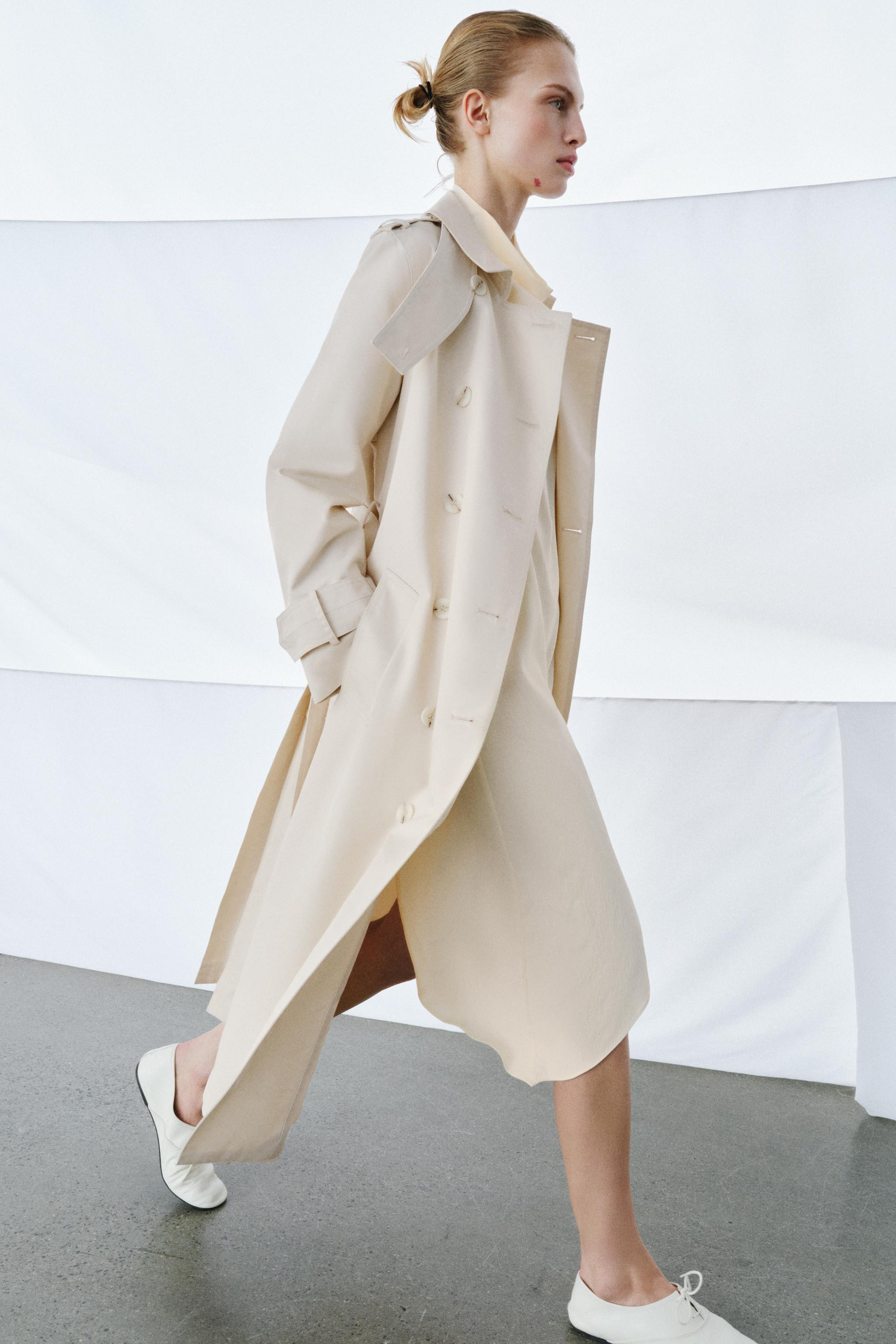 ZW COLLECTION BELTED TRENCH COAT | Zara UK