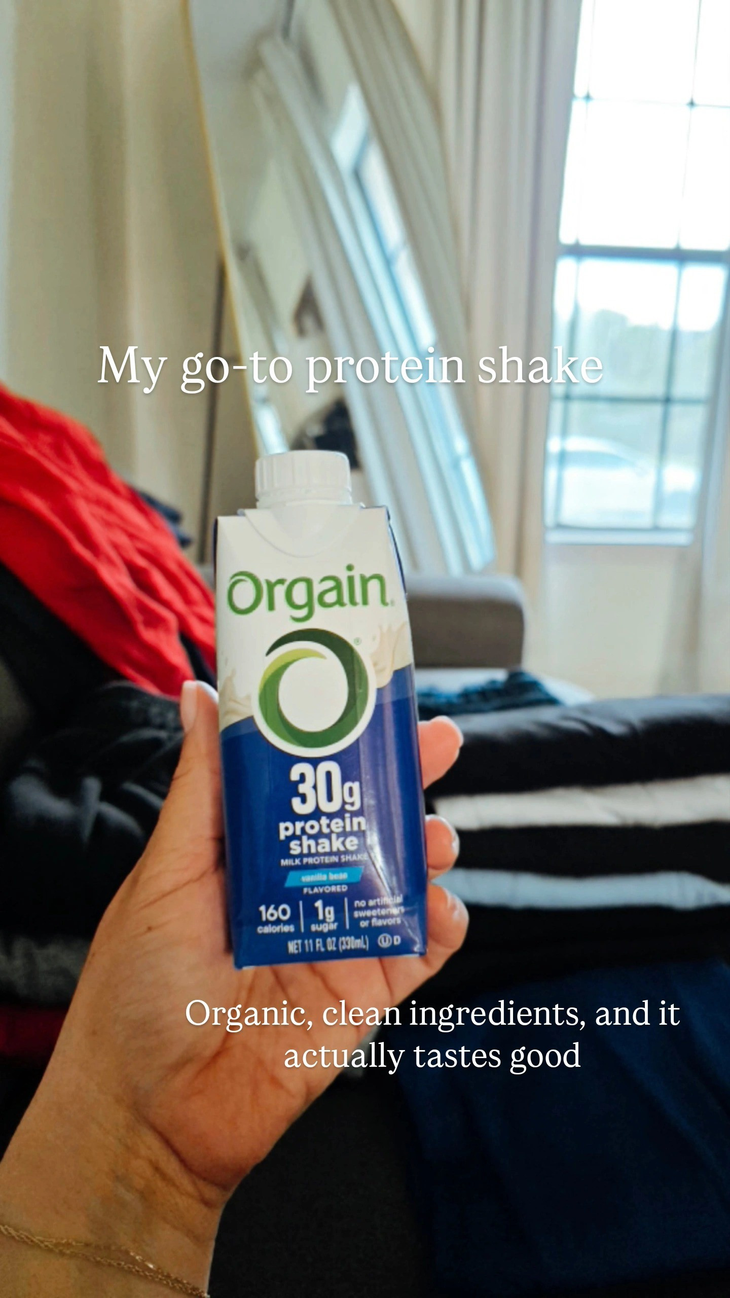 Obsessed with my Orgain protein shake 🙌 I've been using it for months! Organic ingredients, keeps me full, and doesn't taste like chalk. 

#LTKmomlife #LTKselfcare #LTKSaleAlert