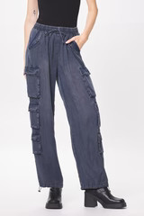 Dark Denim Tencel Cargo Pant | Vintage Havana